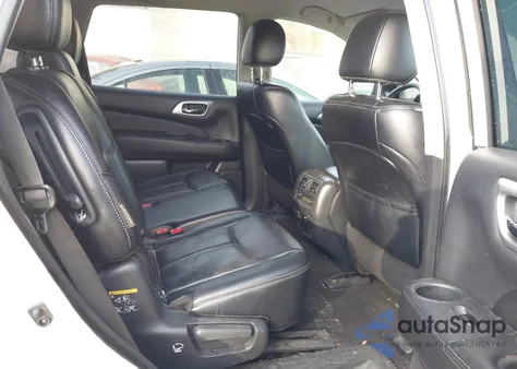 2018 Nissan Pathfinder Sl из США, поврежденный, VIN 5N1DR2MN4JC672874